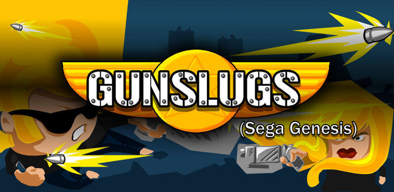 Gun Slugs (Sega Genesis) Game Cover