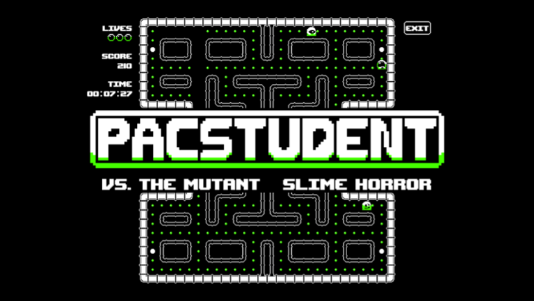 PACSTUDENT VS. THE MUTANT SLIME HORROR Game Cover