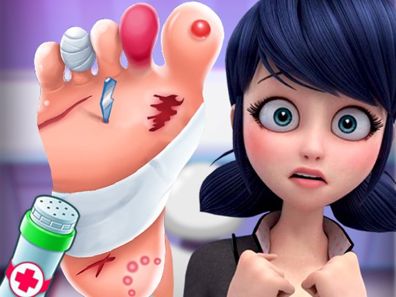 Miraculous Ladybug Foot Doctor Game Cover
