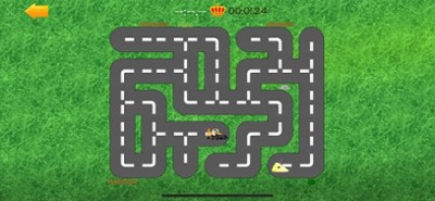 Cars Road Labyrinth Kids Game Image