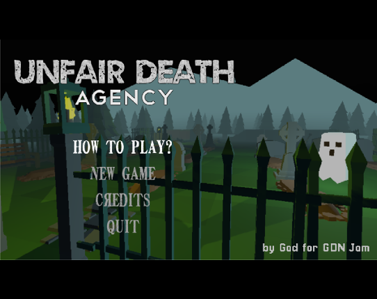 Unfair Death Agency Game Cover