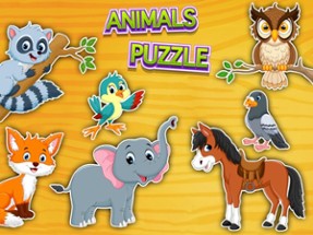 My First Animals Puzzle Games For Toddlers Image