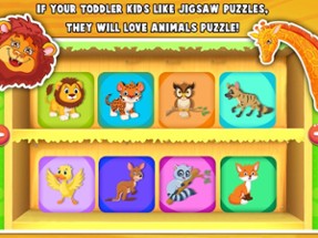 My First Animals Puzzle Games For Toddlers Image