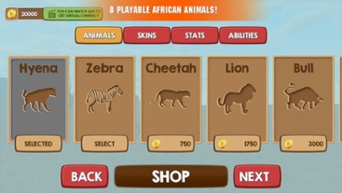 Savanah Wildlife: Animals Sim Image