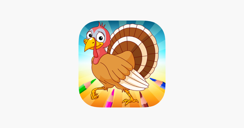 Turkey &amp; Chicken Evolution - Coloring book for me Game Cover