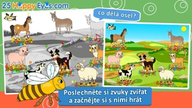 Veselá zvířátka pro děti - puzzle hra pro děti Image