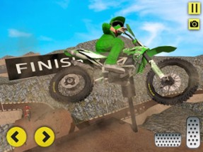 Dirt Bike Motocross Trials 3D Image