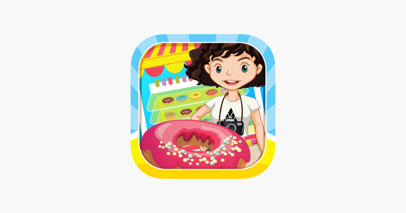 Donut Maker Shop Game Game Cover