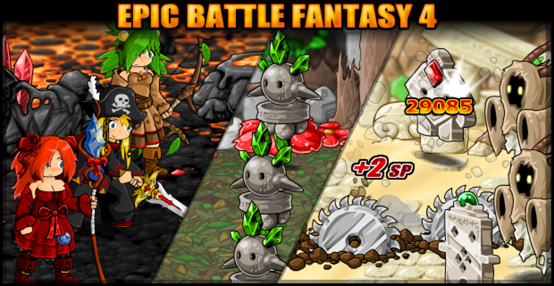 Epic Battle Fantasy 4 Game Cover