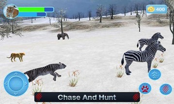 Wild White Tiger: Jungle Hunt Image