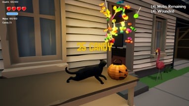 Cat Saves Halloween Image