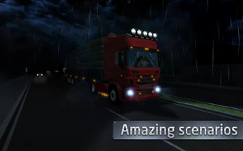 European Truck Simulator Image
