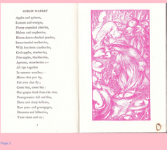 Goblin Market - by Christina Rosetti (Illustrated by Laurence Housman) Image