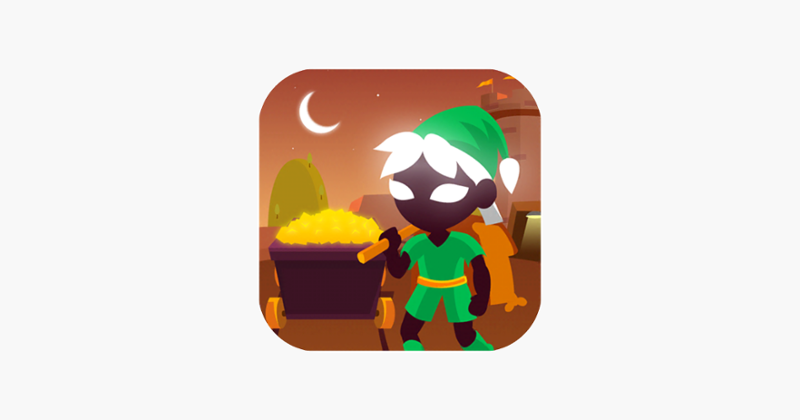 Idle Stickman: Miner Clicker Game Cover