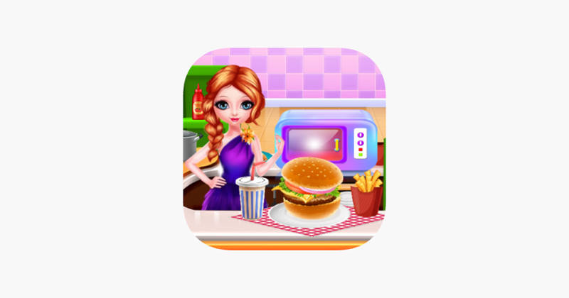 Fast Food Cooking and Cleaning Game Cover