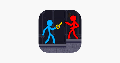 Stickman Red And Blue Game 2D Image