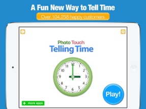 Telling Time - Photo Touch Game Image