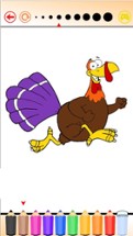 Turkey &amp; Chicken Evolution - Coloring book for me Image