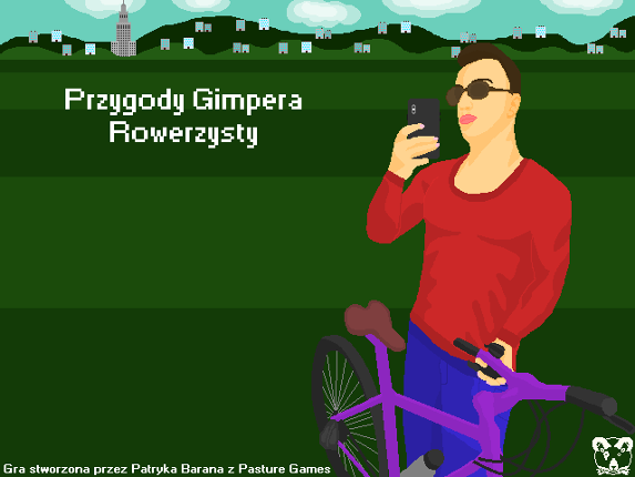 Przygody Gimpera Rowerzysty Game Cover