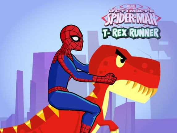Spiderman T-Rex Runner Game Cover