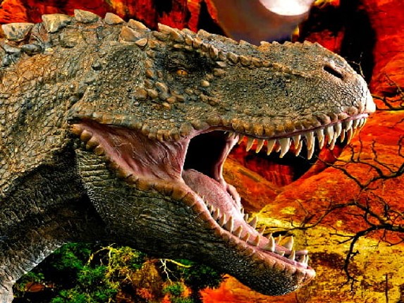T-Rex Dinosaur Jigsaw Game Cover