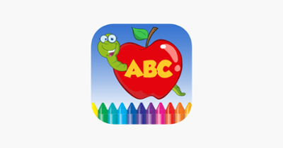ABC Animals coloring book for kindergarten kids and toddlers Image