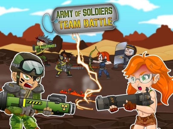 Army of soldiers : Team Battle Game Cover