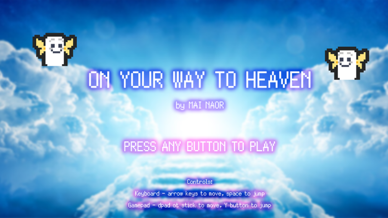 AET 319 - 2D Platformer - On your way to Heaven Game Cover