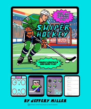 Swiper Hockey iPad game with eBook, source code and assets Game Cover