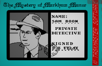 The Mystery of Markham Manor Image