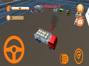 Truck Cargo Driving 3D Image