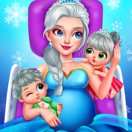 Ice Princess Mommy Baby Twins Game Cover