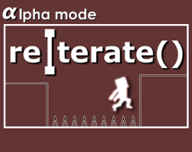 reIterate() - Alpha Mode Image