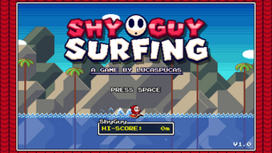 Shy Guy Surfing Image