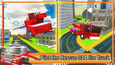 2016 Fire Truck Driving Academy – Flying Firefighter Training with Real Fire Brigade Sirens Image