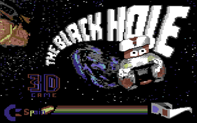 Black Hole 3D (Commodore 64) Game Cover