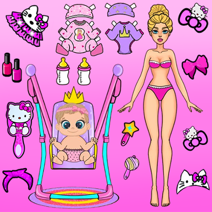 Sweet Doll Dressup Makeup Game Game Cover