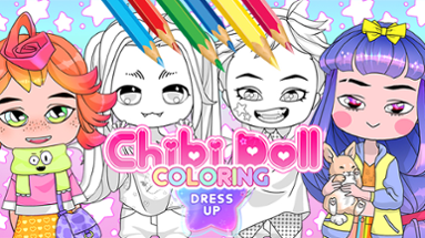 Chibi Doll Dress Up & Coloring Image