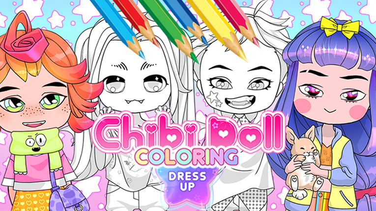 Chibi Doll Dress Up & Coloring Game Cover