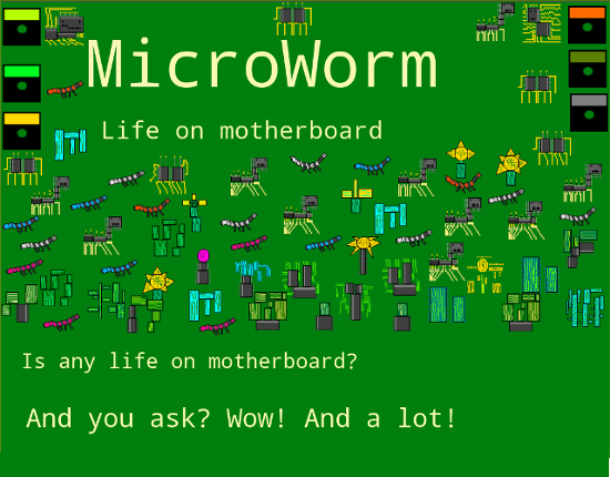 Microworm Game Cover