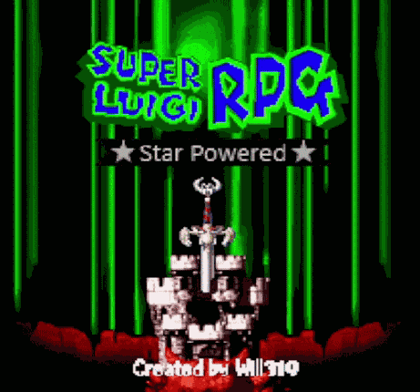 Super Luigi RPG Star Powered Game Cover