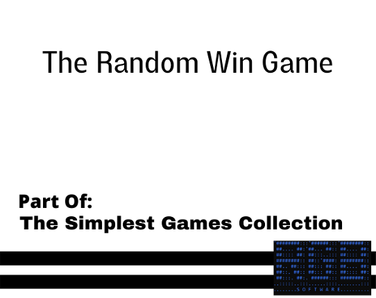 The Random Win Game Game Cover