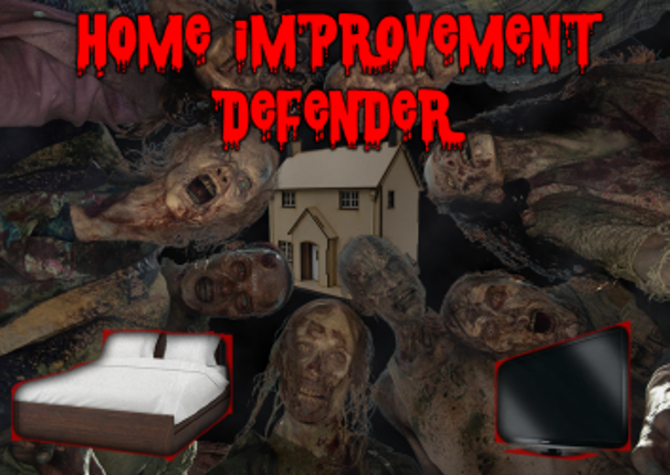 Zombie Home Improvement Defender Game Cover