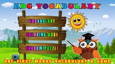 ABC First Words Vocabulary -  Coloring Book Games Image
