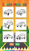 Car Cassic Coloring Book - Activities for Kid Image
