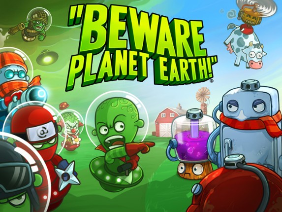 "Beware Planet Earth!" Game Cover