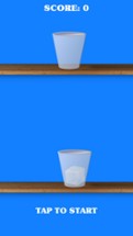 Ice Cube Jump - one tap endless hyper casual game - jump from one glass to another Image