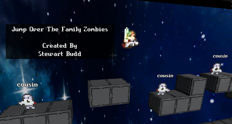 Jump Over the family Zombies Global Game Jam Game Cover