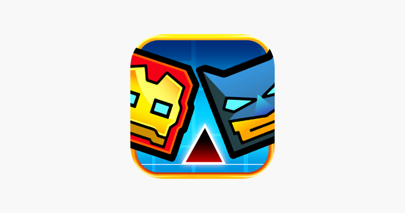 Justice Geometry Squad - Meltdown Heroes Dash Game Cover