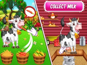 Milk the Farm Cow Factory Dash Image
